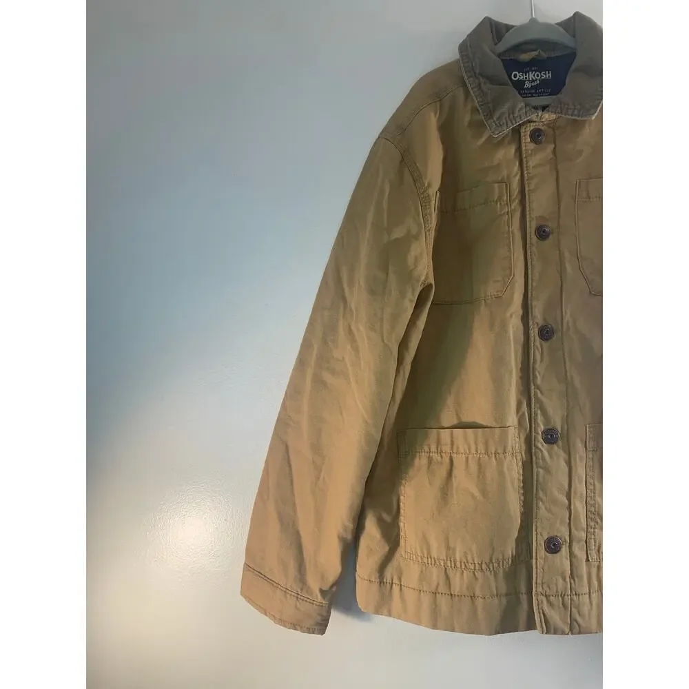 OLD NAVY Boy’s Snap Up Utility Jacket with Pockets / Size: 12